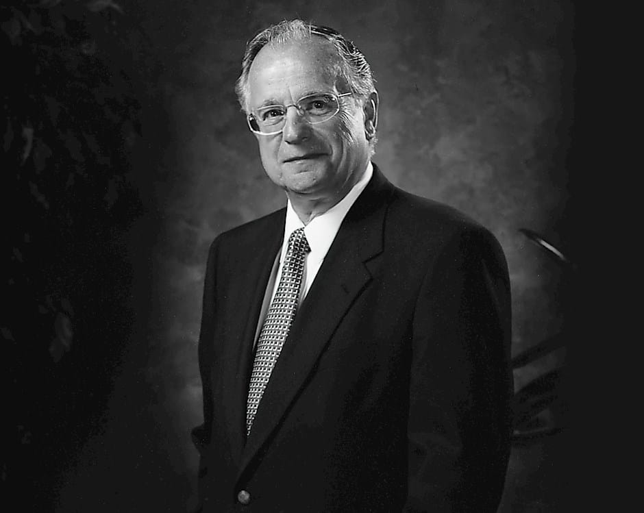 Ernest R. Wish black and white headshot